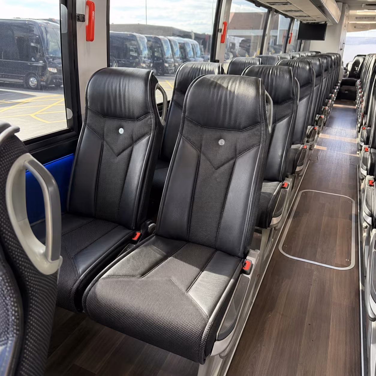 anaheim charter bus services inside
